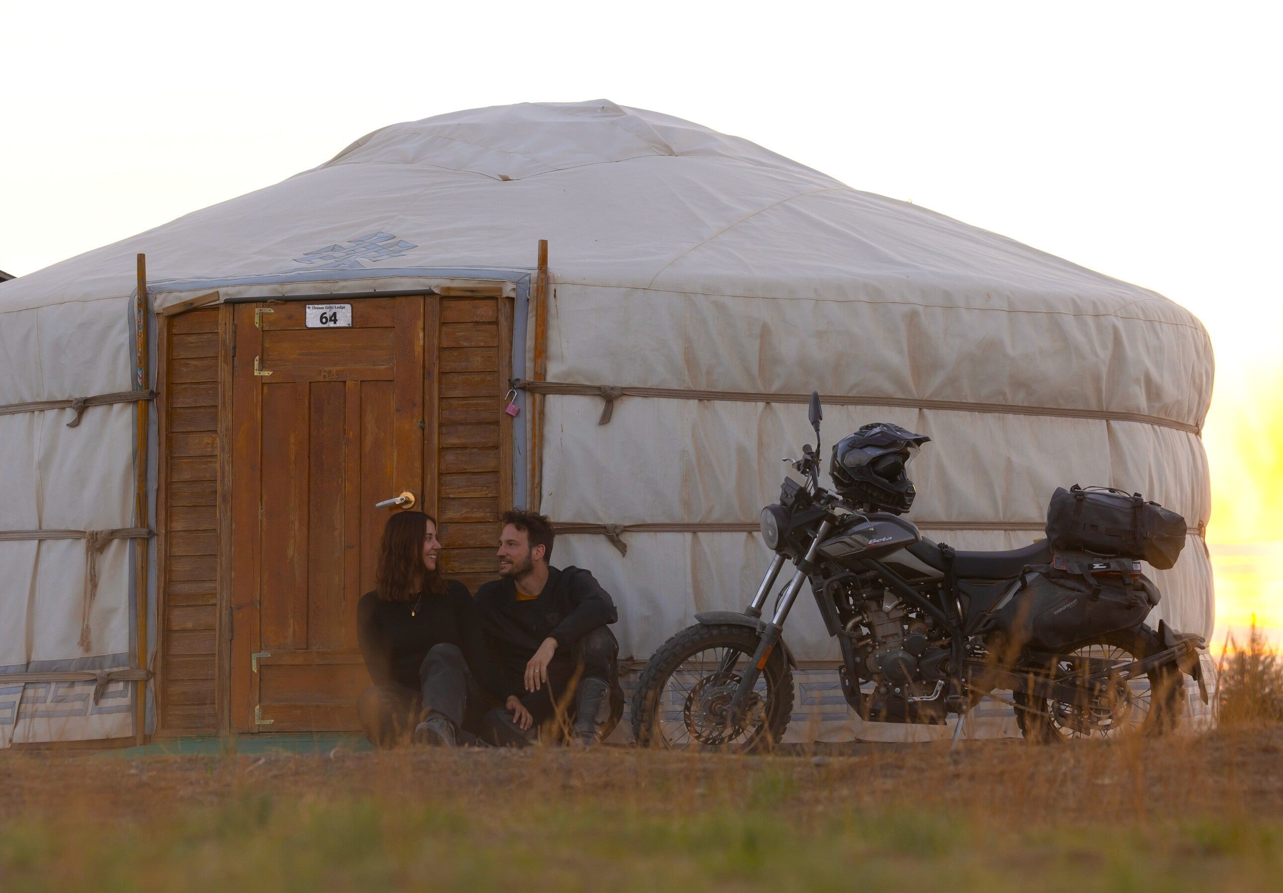 soft motorcycle luggage for Mongolia